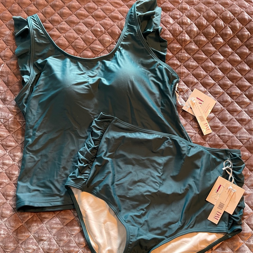 XXL DM Swim tankini set NWT